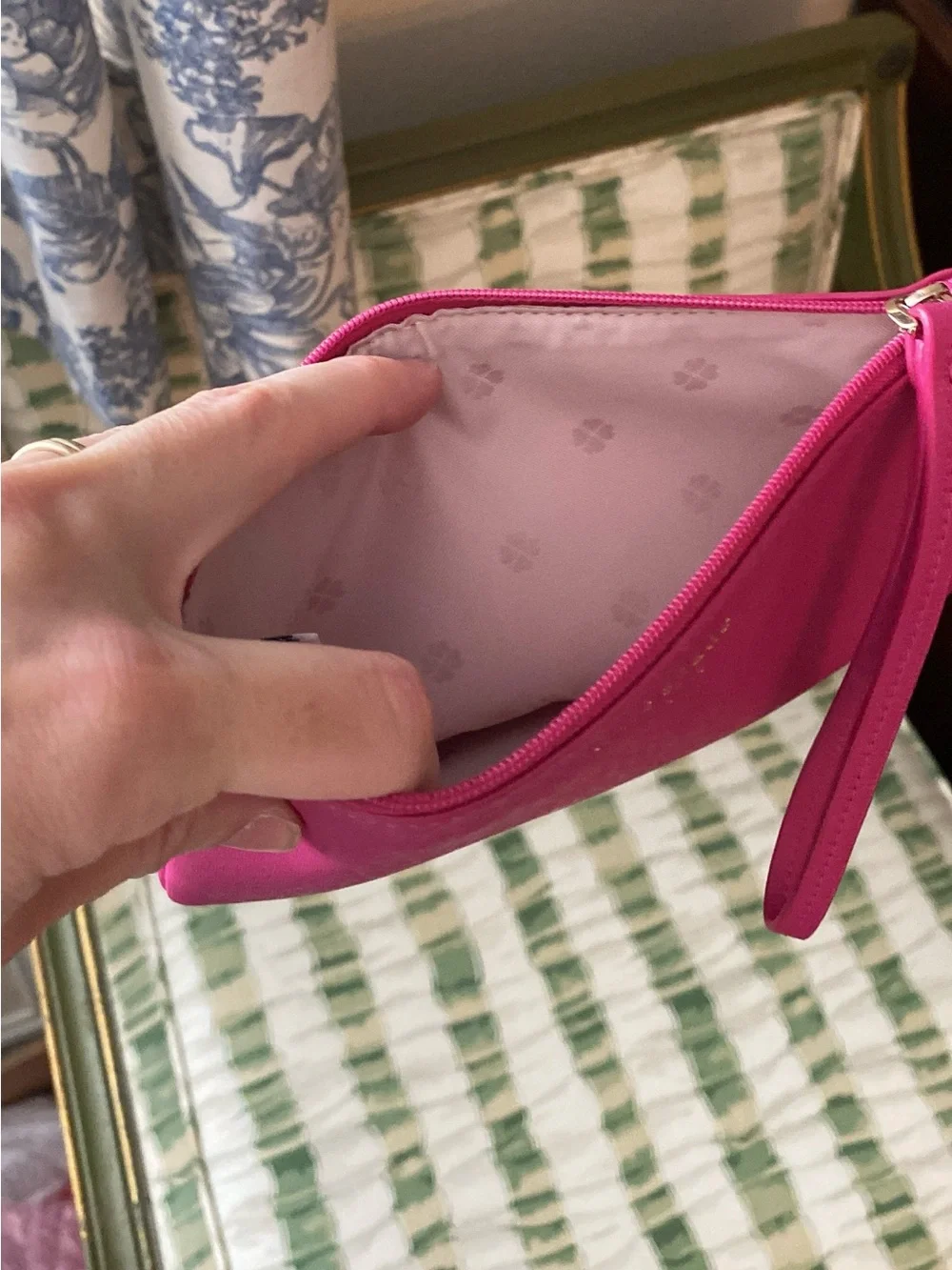 Kate spade pink wristlet